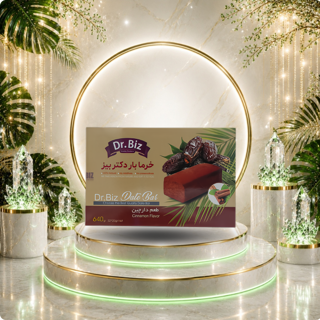 خرما بار دارچینی Dr.BIZ | ۶۴۰ گرم