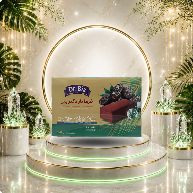 خرما بار رژیمی Dr.BIZ وزن ۶۴۰ گرم
