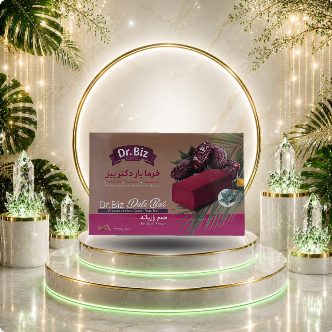 خرما بار تقویتی Dr.BIZ وزن ۶۴۰ گرم