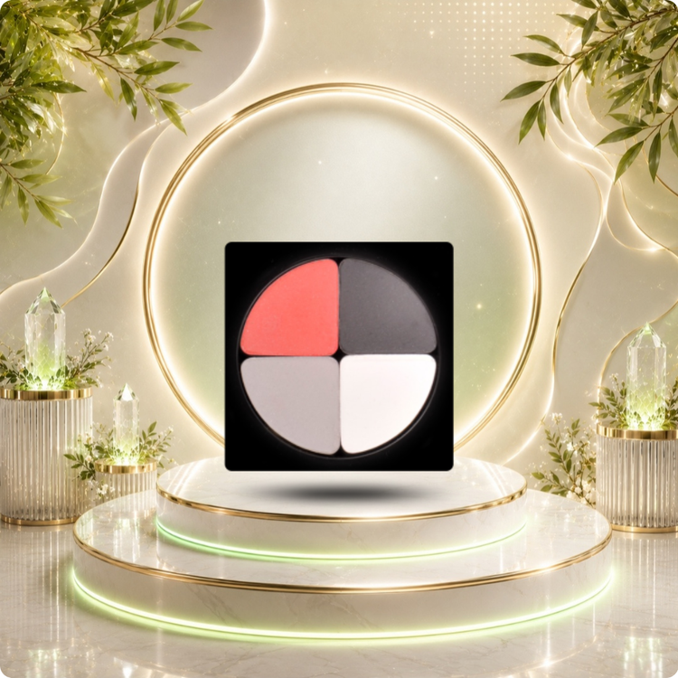 سایه چهار رنگ کریستال لاکچری کوین