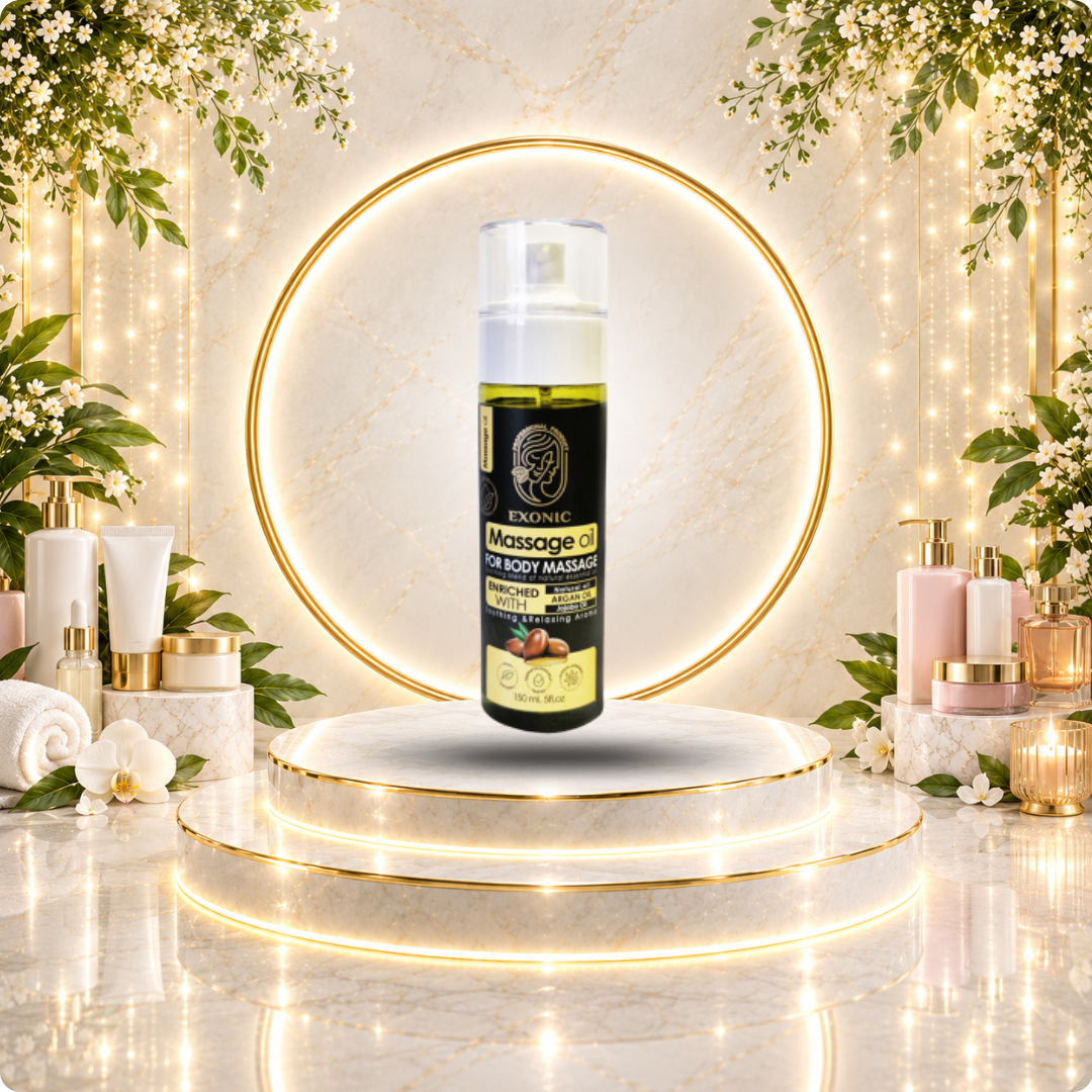 روغن ماساژ بدن اکسونیک حاوی روغن آرگان ۱۵۰ میلی‌لیتر