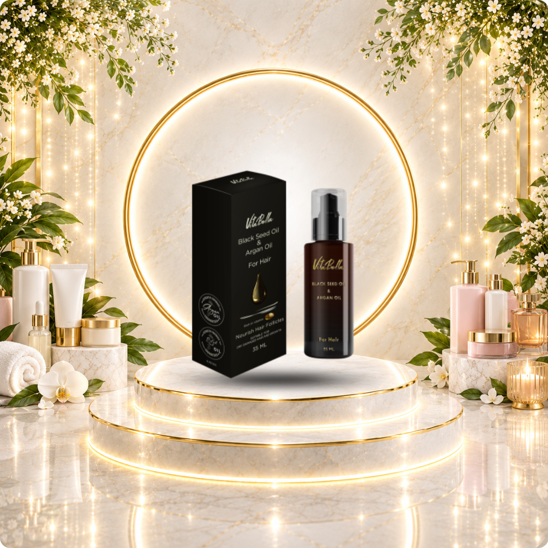 روغن مو سیاه دانه و آرگان - ویتابلا