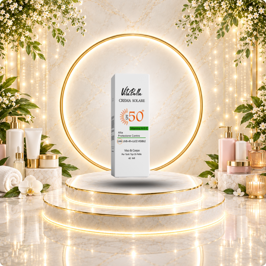 کرم ضد آفتاب spf۵۰ بی رنگ حجم ۴۰ میل ویتابلا